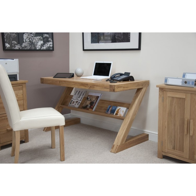 Oak z desk sale